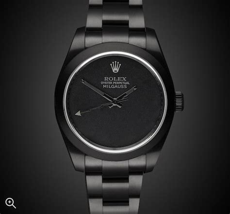 rolex milgauss 2016|rolex milgauss dark knight price.